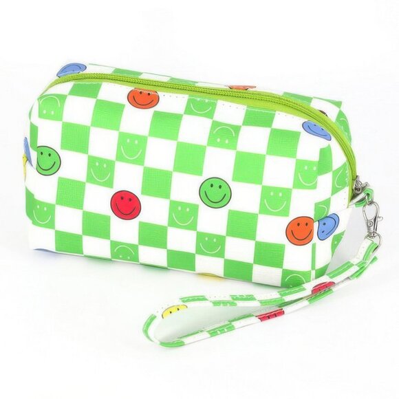 Smile Face Pouch Wristlet - Picture 2 of 5